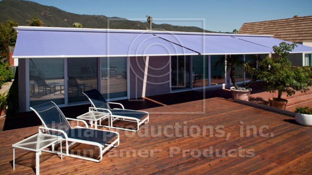 folding lateral arm retractable awnings