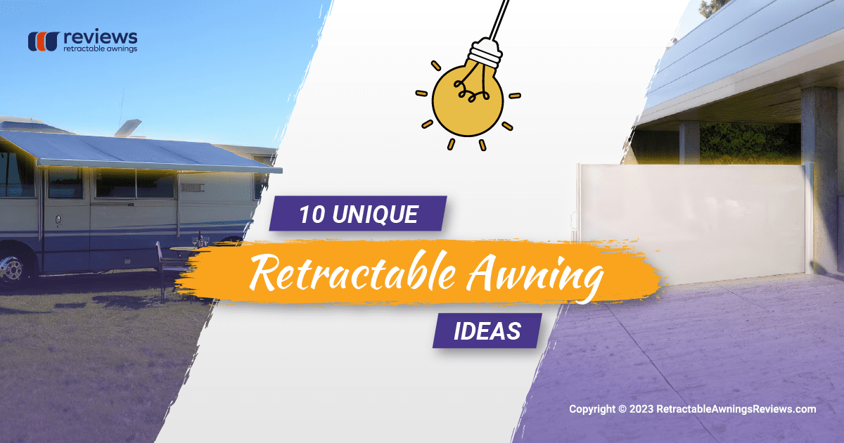 Unique retractable awning ideas by Retractable Awnings Reviews