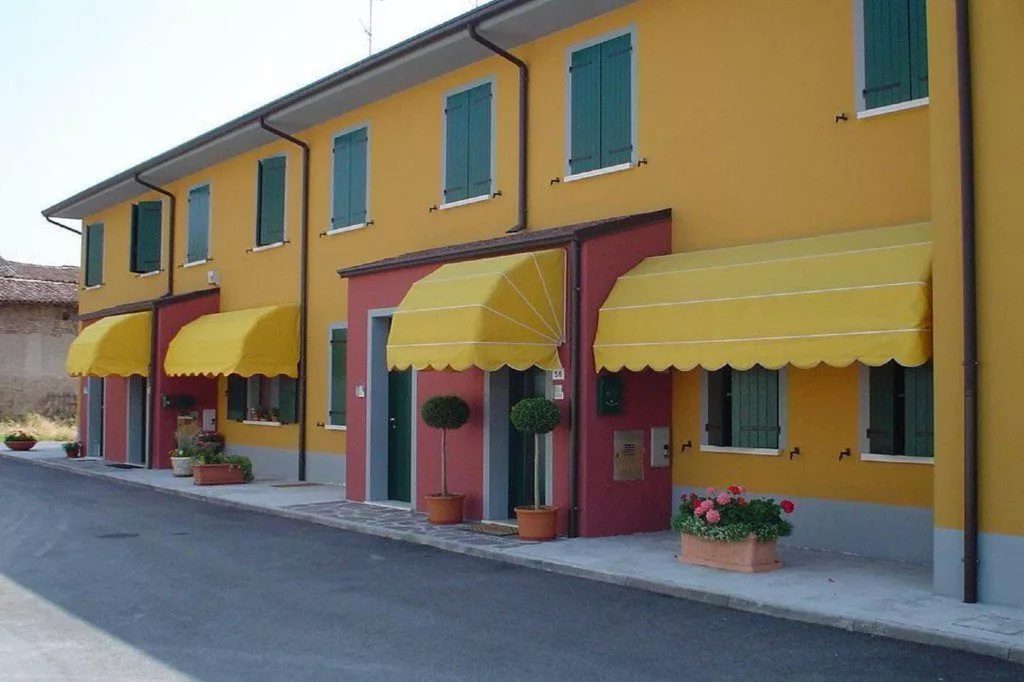 Small outdoor awnings